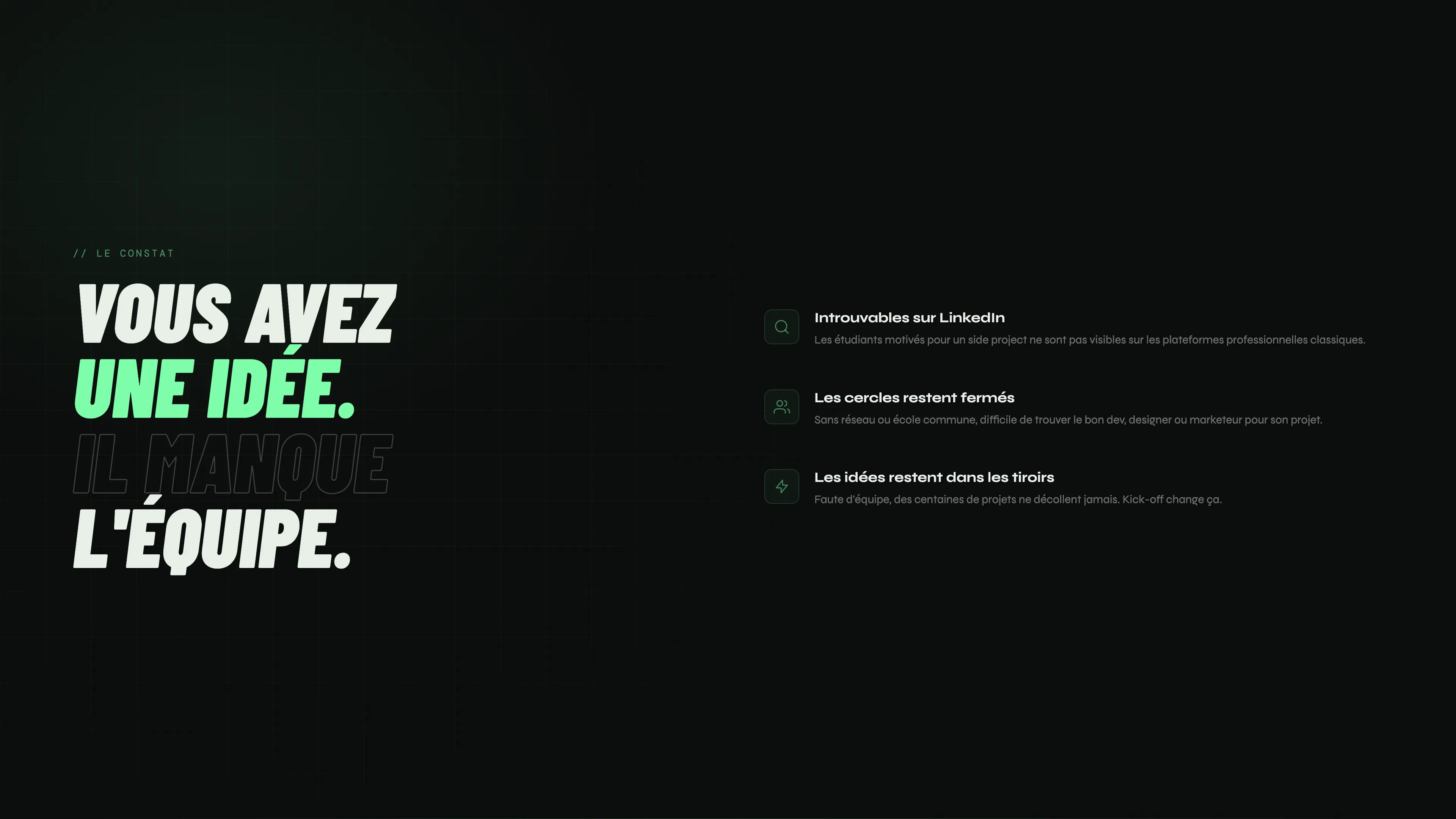 KICK-OFF — Slide 03